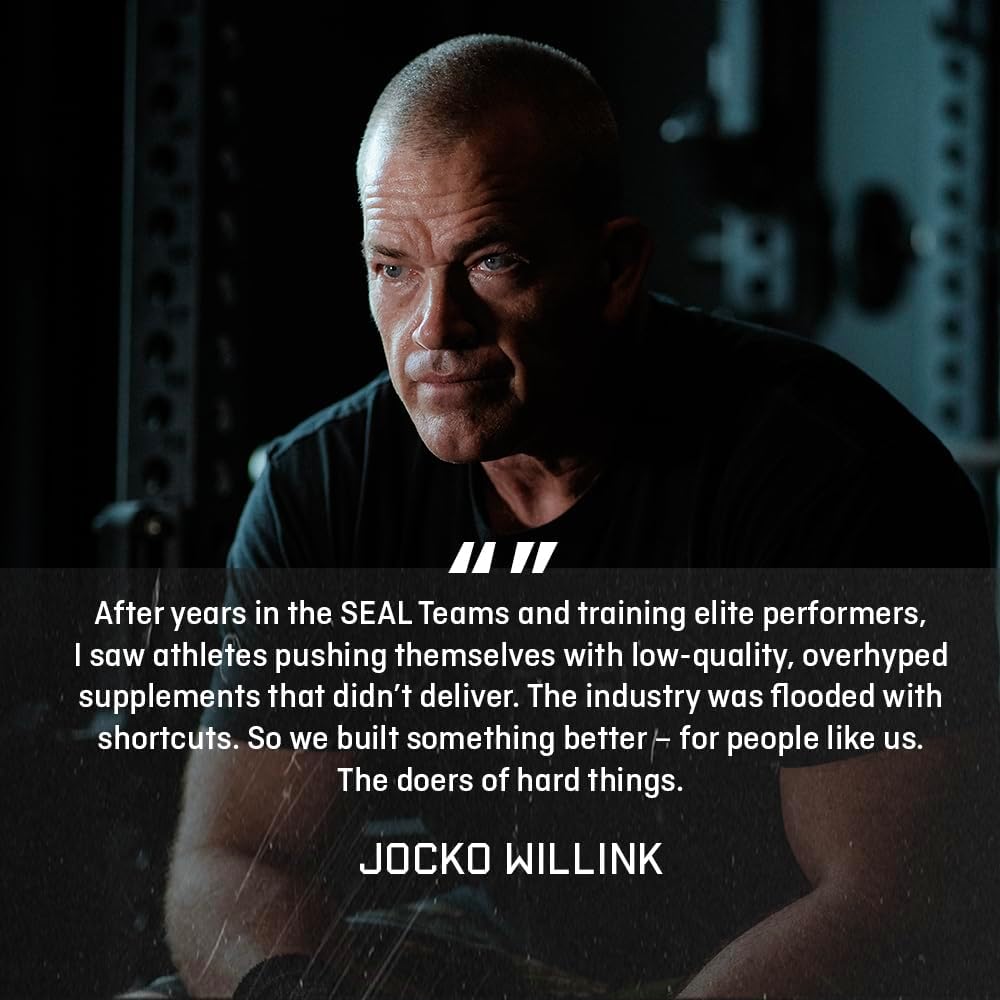 Jocko Fuel Whey Protein Powder, Strawberry Milkshake | 27 Servings