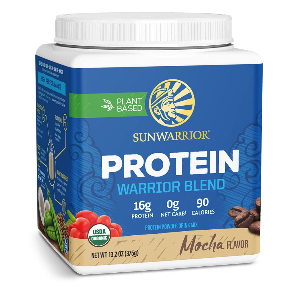 Organic Plant Based Protein Powder | Vegan Organic Protein Powder Vanilla Flavored with BCAA Amino Acids & Hemp Seed Pea Blend | Non-GMO Soy Dairy Filler & Gluten Free (Vanilla, 90 Servings)