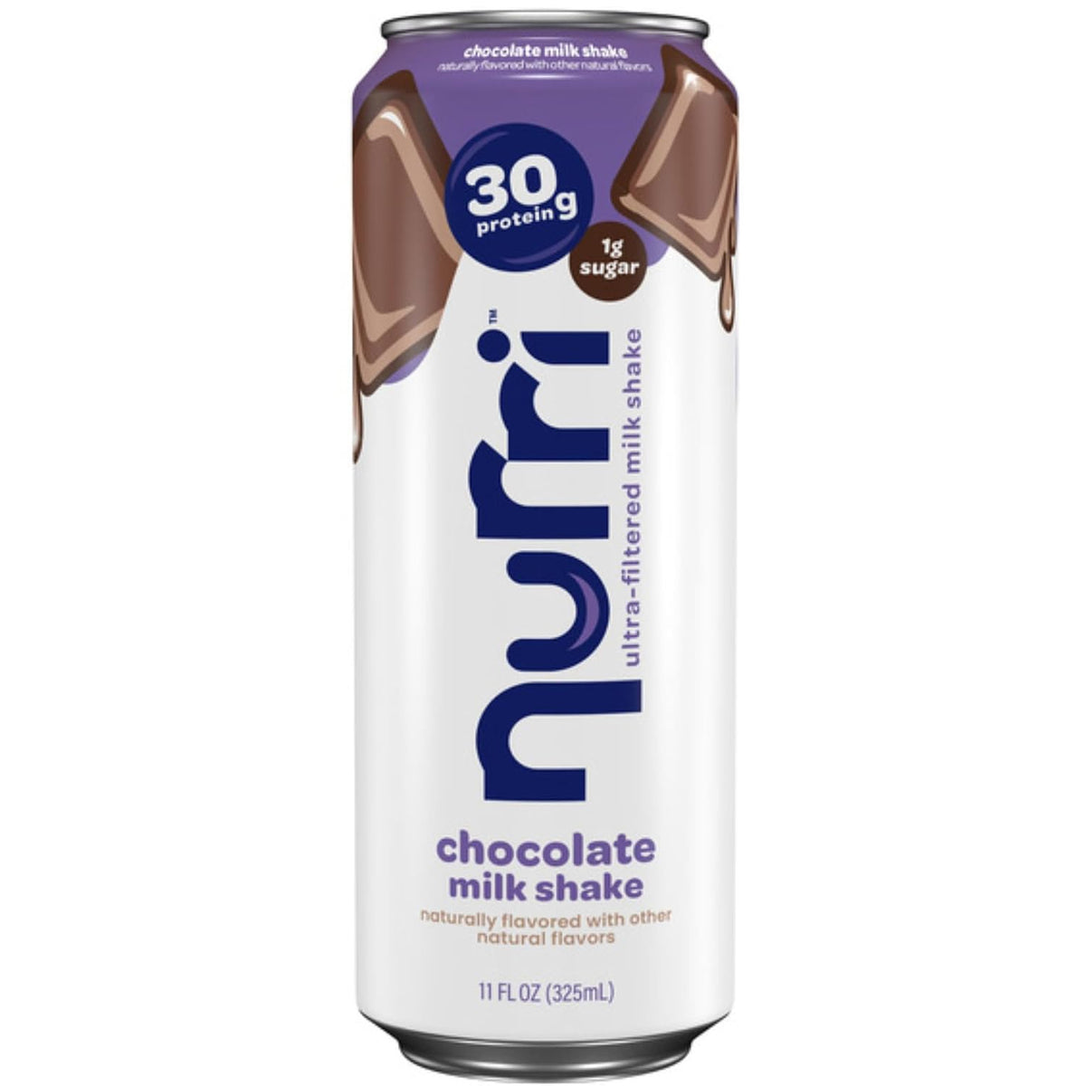 Nurri 30g Protein Shake, Chocolate Flavor, Ready to Drink Protein Beverage, Ultra Filtered Milk Shake, Low Sugar, 11 fl oz Bottles (15 Pack)