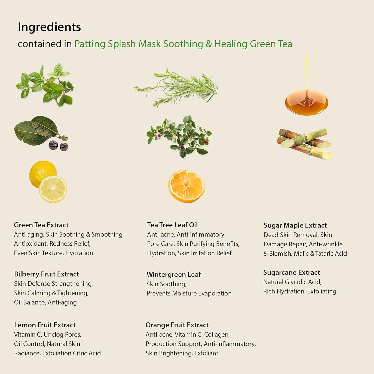 BLITHE Exfoliating Face Wash with AHA Yellow & Green Tea Mask - Lactic Acid Facial Wash Exfoliant with Green Tea for Pore Care, Yellow Citrus Honey Mask for Brightening