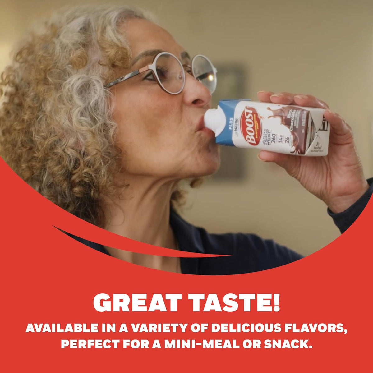 BOOST Plus Ready to Drink Nutritional Drink, Very Vanilla, 24 Pack
