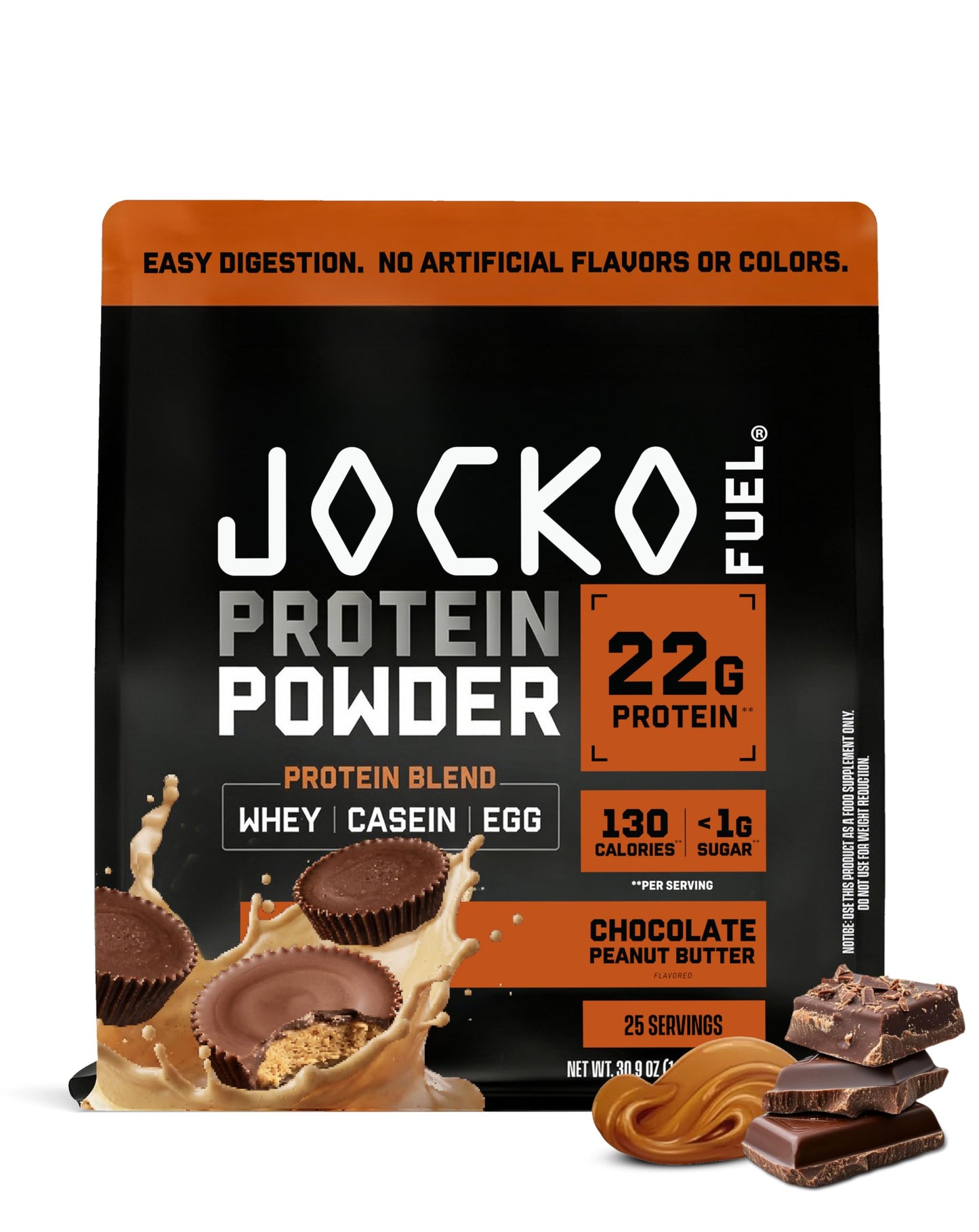 Jocko Fuel Whey Protein Powder, Vanilla Milkshake, 22g Protein, Digestive Enzymes + Probiotic Blend, No Sugar Added, with Essential Amino Acids + Electrolyte Minerals, 28 Servings