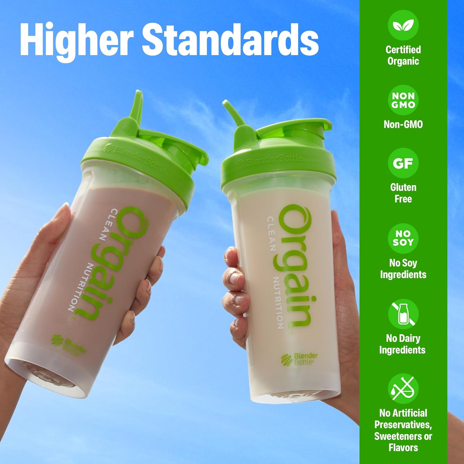 Orgain Organic 30g Vegan Protein Powder, Chocolate 9g EAAs + BCAAs, Plant Protein, 6g Prebiotic + Fiber, 1g Sugar, Pre-Workout, Muscle Support + Recovery - 2.01lb (Packaging May Vary)