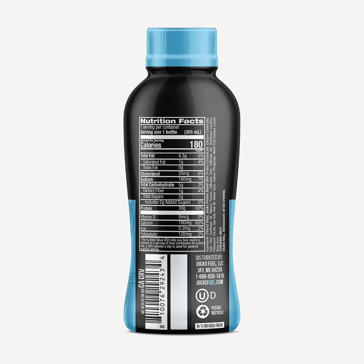 Jocko Fuel High Protein Shakes, Fruity Cereal, 12 fl oz | 12 Pack